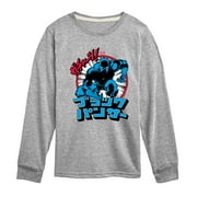 Black Panther - Katakana Panther - Toddler And Youth Long Sleeve Graphic T-Shirt